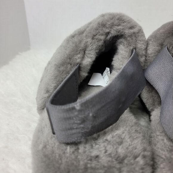 UGG Super Fluff Women’s Size 9 Slippers Shoes Gray Charcoal 1121751 G - Picture 5 of 7
